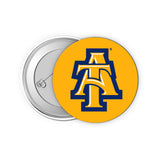 North Carolina A&T State Aggies 2 Inch Button Pin 6-Pack