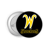 Wichita State Shockers 2 Inch Button Pin 6-Pack