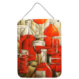 Caroline'S Treasures Red Wine Bottles And Glasses Wall Or Door Hanging Prints Btbu0174Ds1216, 16Hx12W, Multicolor
