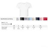 Faith & Freedom Baby Tee – Women's Patriotic Christian T-Shirt, Embroidered Fitted Crewneck Top for 4th of July