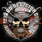 Bad Decisions 2oz Beard Balm Whiskey Bourbon