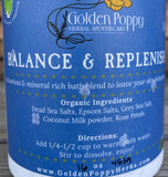 Balance & Replenish Bath Salts, 14oz Tube