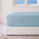 Bamboo Fitted Sheet - 100% Viscose from Bamboo - Sky