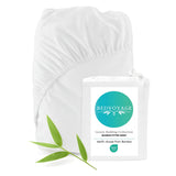 Bamboo Fitted Sheet - 100% Viscose from Bamboo - White