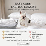 Bamboo Cotton Pillowcases - Viscose from Bamboo + Cotton - Silver