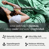 Bamboo Sheet Set - 100% Viscose from Bamboo - Seaglass