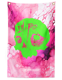 So Tired Banner Pink