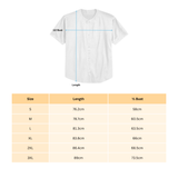 Unisex Horror Theme Graphic "Bloody" Baseball Jersey Shirt