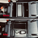 JSD Armrest Storage Insert Box for 2021+ Bronco 2/4 Door with Non-Slip Mat