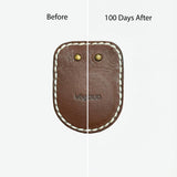 Brooch Pin Leather Case - AirTag