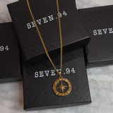Large Compass Pendant