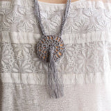 Boho Macrame Necklace Crochet Pattern