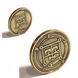 Botis Demon Sigil Coin - Ars Goetia President and Earl Seal