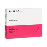 PURE SOL. Beauty Pucker Up Baby - Cherry Blossom Hydrogel Collagen Lip Mask