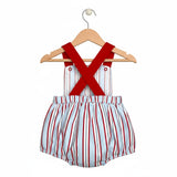 All-American Stripes Bubble Romper