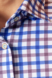 Check Mate Lounge Set - Long Sleeve Shirt & Full Zip 'Sweater'