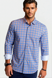 Check Mate Lounge Set - Long Sleeve Shirt & Full Zip 'Sweater'