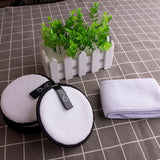 ZAQ Reusable Makeup Remover Pads 4pack with Spa facial Headband
