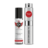 023- Amber Rouge Saffron Duo Set Fragrance Oil and Perfume Spray Bundle