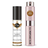 012- Amber Absolute Duo Set Fragrance Oil and Perfume Spray Bundle