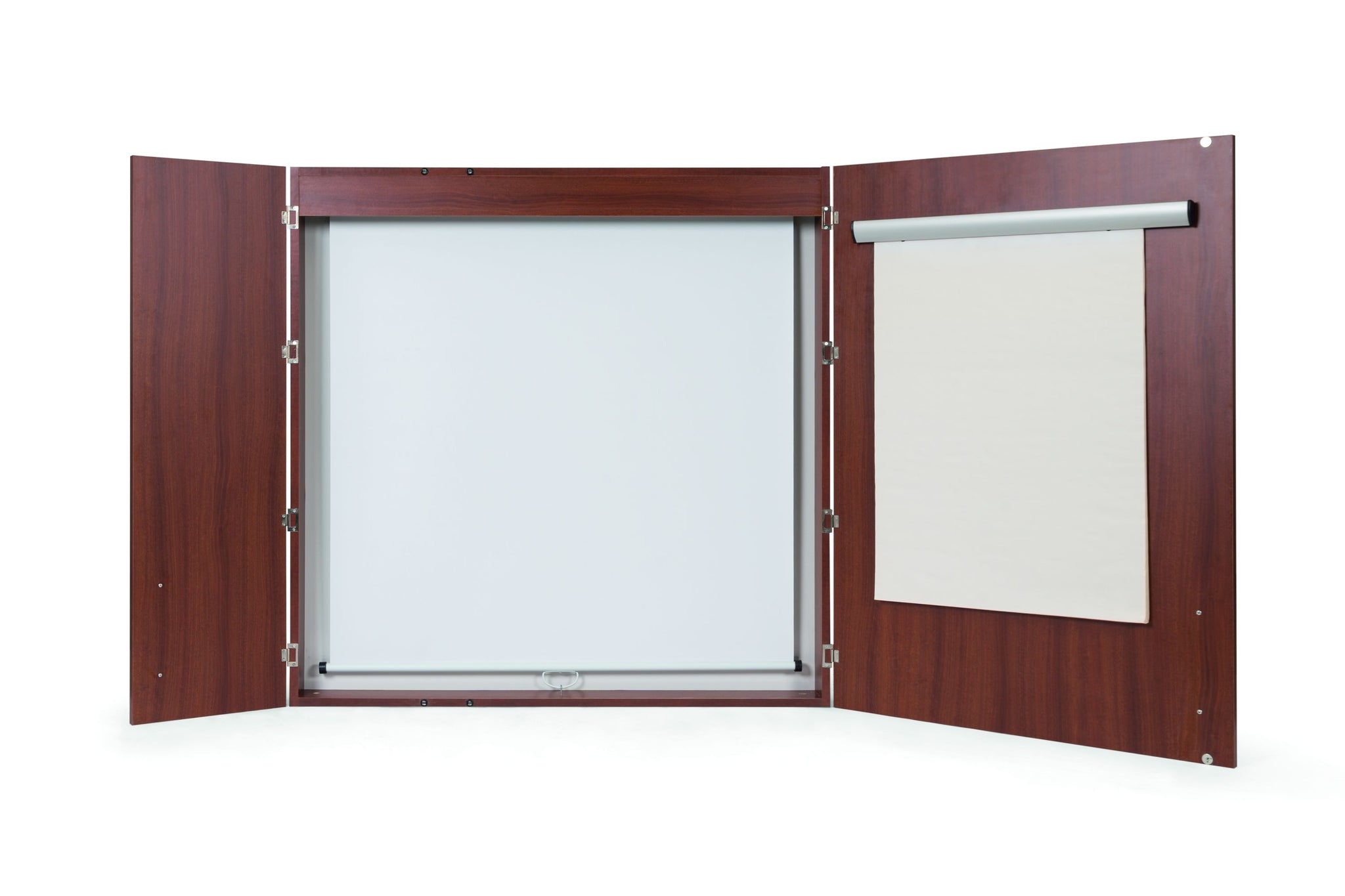 3-In-1 Magnetic Porcelain Dry-Erase Conference Cabinet