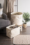 Dii Polyester Bin Dots Gold Rectangle Medium
