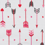 Dii Hearts & Arrow Print Table Runner