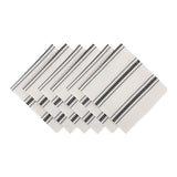 Dii Zig Dobby Stripe Napkin (Set Of 6)