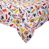 Dii Bbq Fun Print Outdoor Tablecloth With Zipper