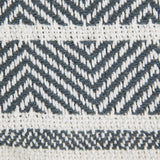 Dii Stone & Mineral 2-Tone Chevron Stripe Throw