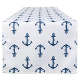 Dii Anchors Print Outdoor Table Runner 14X108