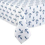 Dii Anchors Print Outdoor Tablecloth With Zipper 60X84