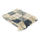Dii Farmhouse Woven Throw, 50X60 With 3 Fringe, French Blue, 1 Piece