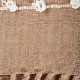 Dii Stone Woven Loop Throw