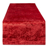 Dii Red Velvet Table Runner