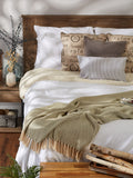 Artichoke Handloom Chevron Throw