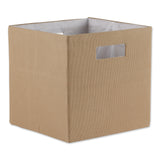 Dii Polyester Cube Solid Stone Square 13X13X13