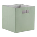 Dii Polyester Cube Solid Mint Square 13X13X13