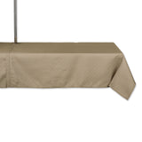 Dii Stone Tonal Lattice Print Outdoor Tablecloth With Zipper