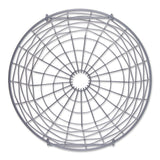 Dii Metal Basket, Cool Gray Round Medium 14X14X12
