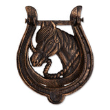 DII Horseshoe Cast Iron Door Knocker