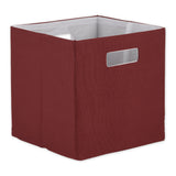 Polyester Cube Solid Barn Red Square 11X11X11