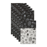 Black Market Print Fridge Liner Set/6