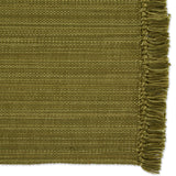 Dii Variegated Olive Green Fringe Placemat (Set Of 6)