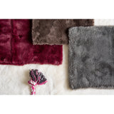 Dii Cage Liner Faux Fur Cranberry Xxxl