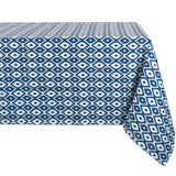 Dii Blue Ikat Outdoor Tablecloth