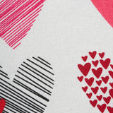 Dii Hearts Collage Print Table Runner
