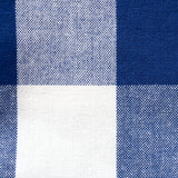 Dii Navy Buffalo Check Tablecloth