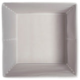Dii Nonwoven Polyester Cube Double Diamond White/Copper Square (Set Of 2)