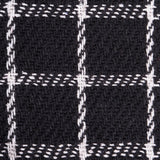 Dii Black Checked Plaid Throw